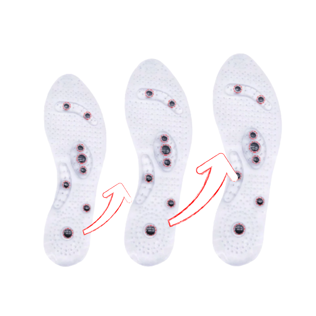 Magnetic Foot Massage Insoles - Ozerty