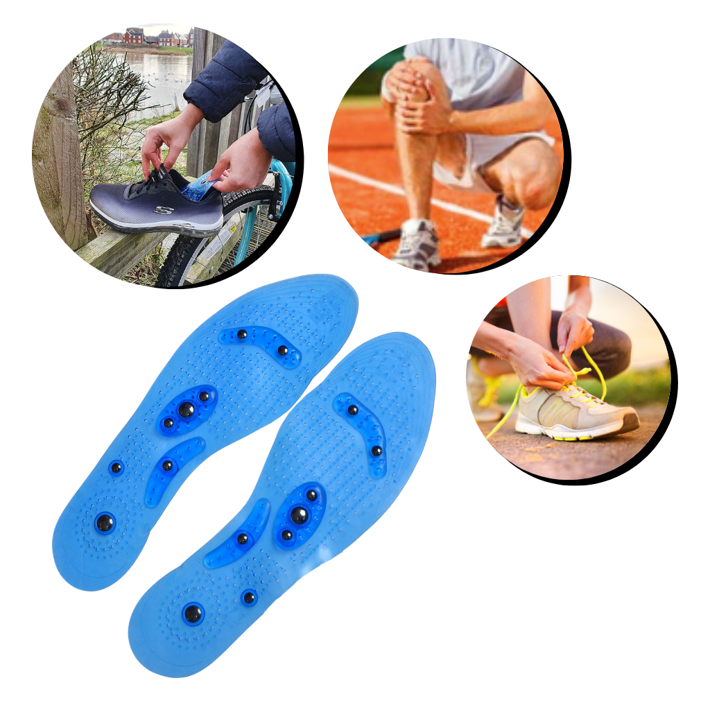 Magnetic Foot Massage Insoles - Ozerty