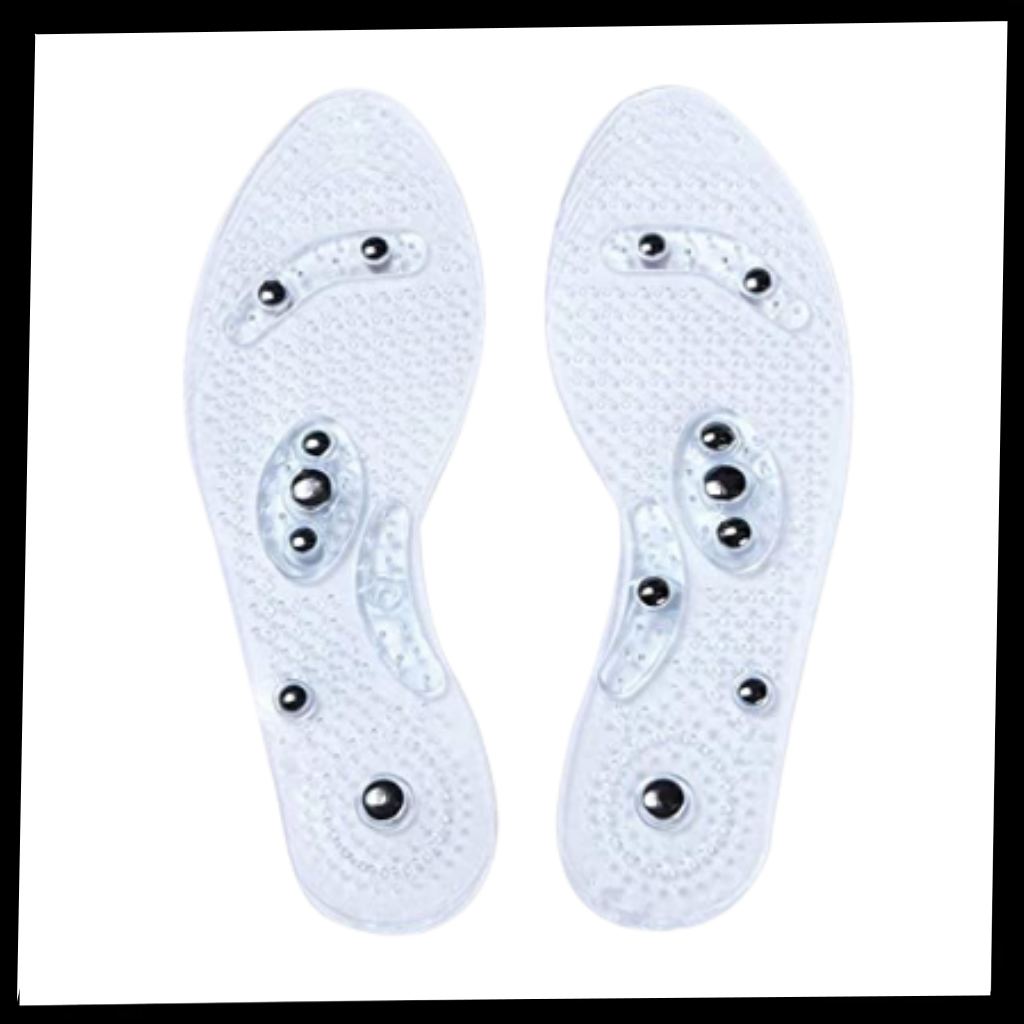 Magnetic Foot Massage Insoles - Ozerty