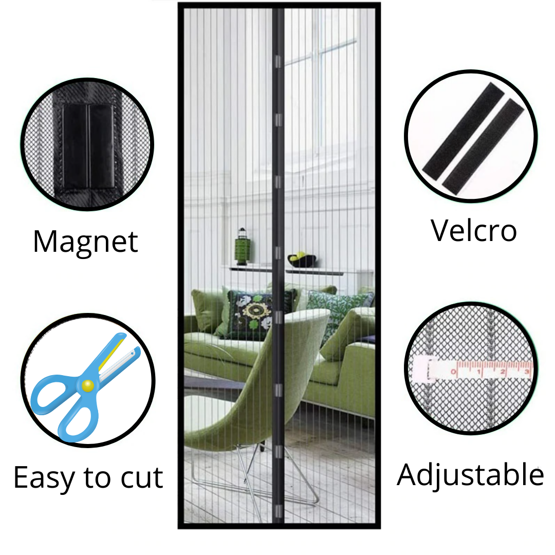 Magnetic mosquito door screen - Ozerty