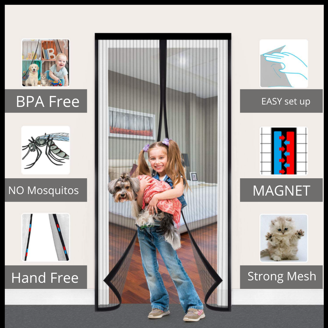 Magnetic mosquito door screen - Ozerty