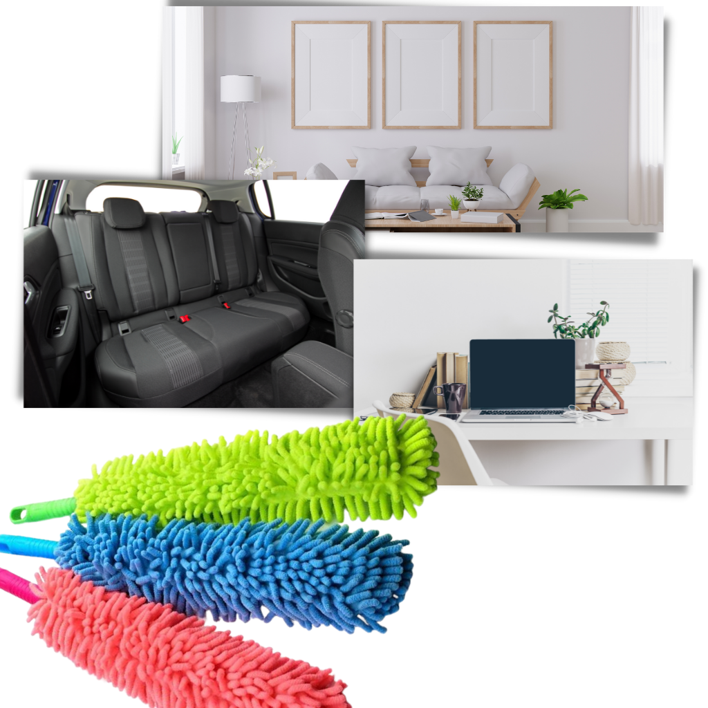 Microfiber flexible cleaning duster - Ozerty
