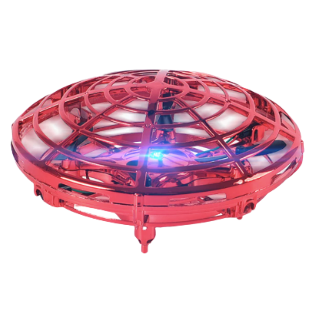 Mini UFO hand Drone Toy -Red - Ozerty