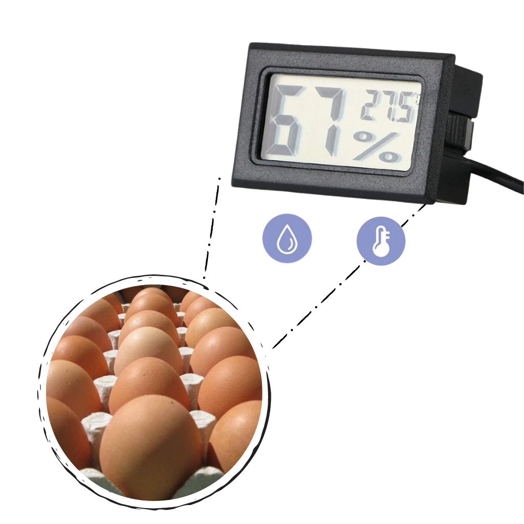 Mini Digital LCD Hygrometer Thermometer - Ozerty