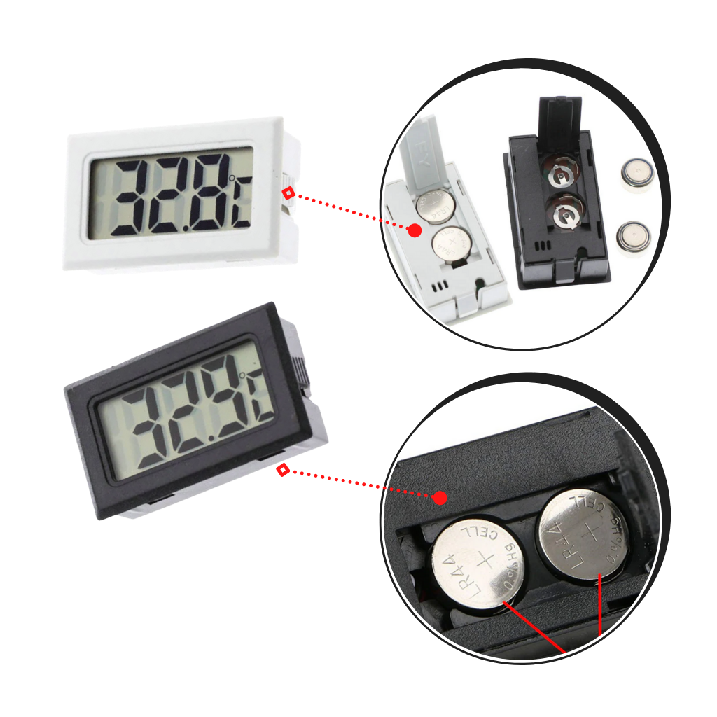 Mini Digital LCD Hygrometer Thermometer - Ozerty