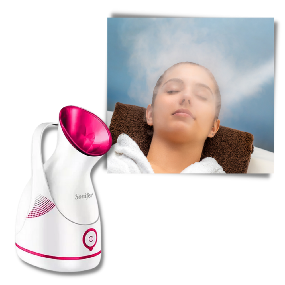 Portable face humidifier and sauna - Ozerty