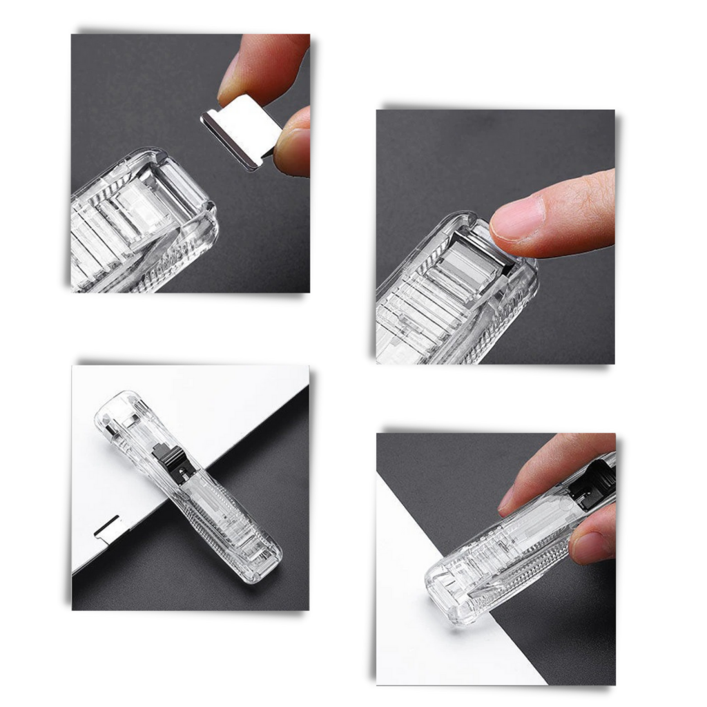 Clamp Clip Dispenser Stapler - Ozerty