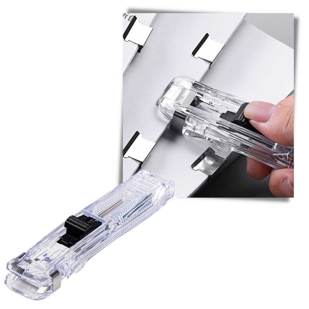 Clamp Clip Dispenser Stapler - Ozerty