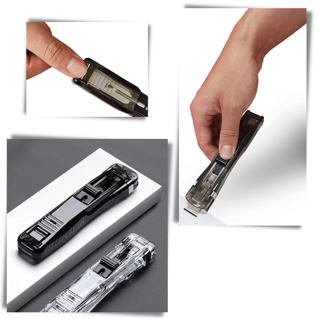 Clamp Clip Dispenser Stapler - Ozerty