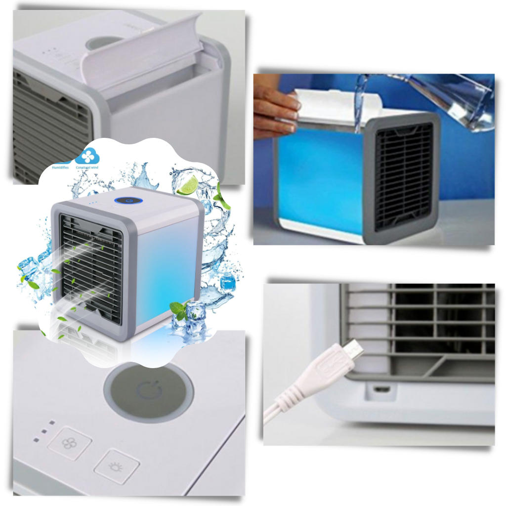 Mini air conditioner USB - Ozerty