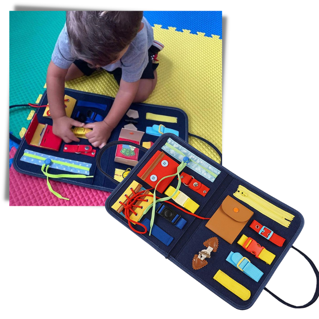 Montessori Suitcase of Dexterity - Ozerty