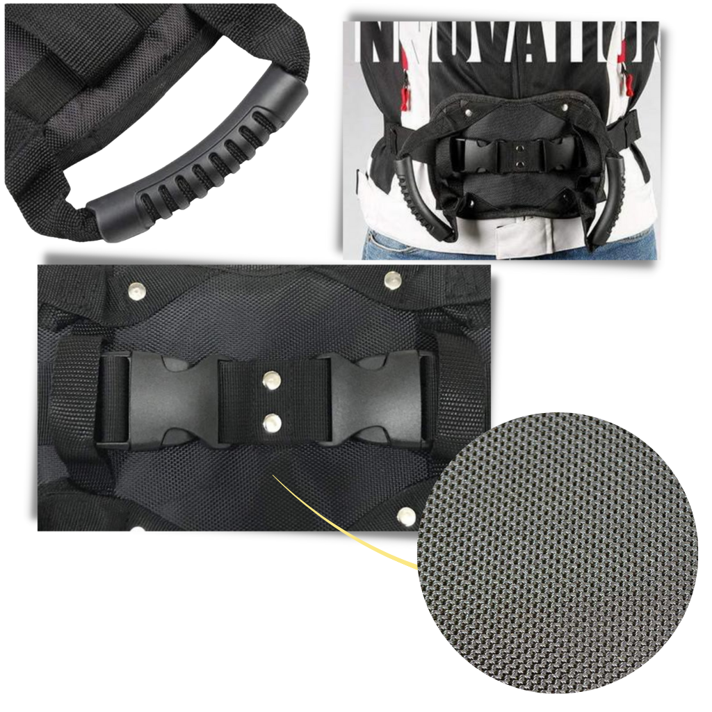 Moto driver belt for a passenger holding - Ozerty