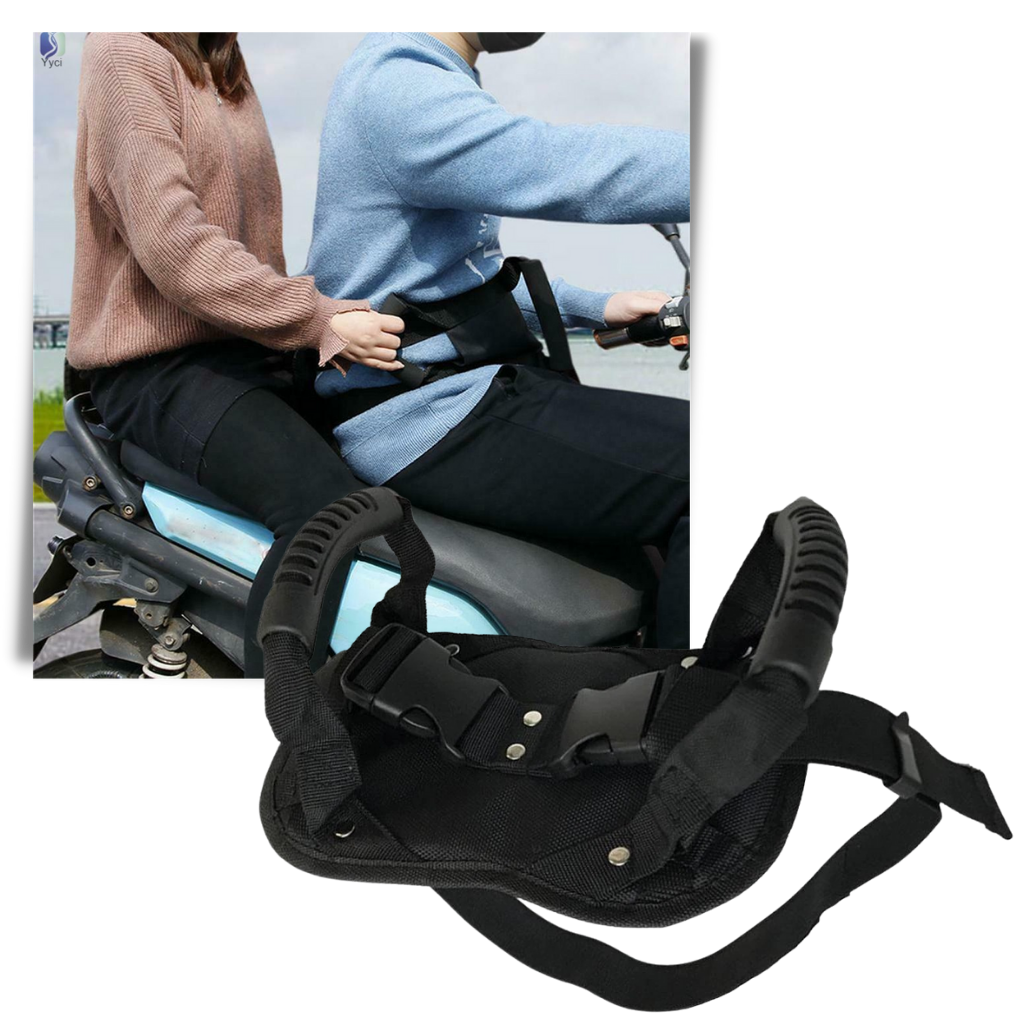 Moto driver belt for a passenger holding - Ozerty