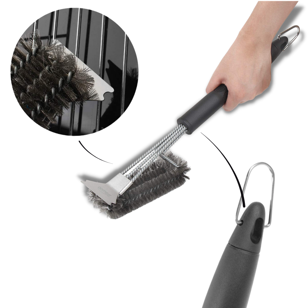 Multi-Purpose BBQ Cleaning Brush - Ozerty