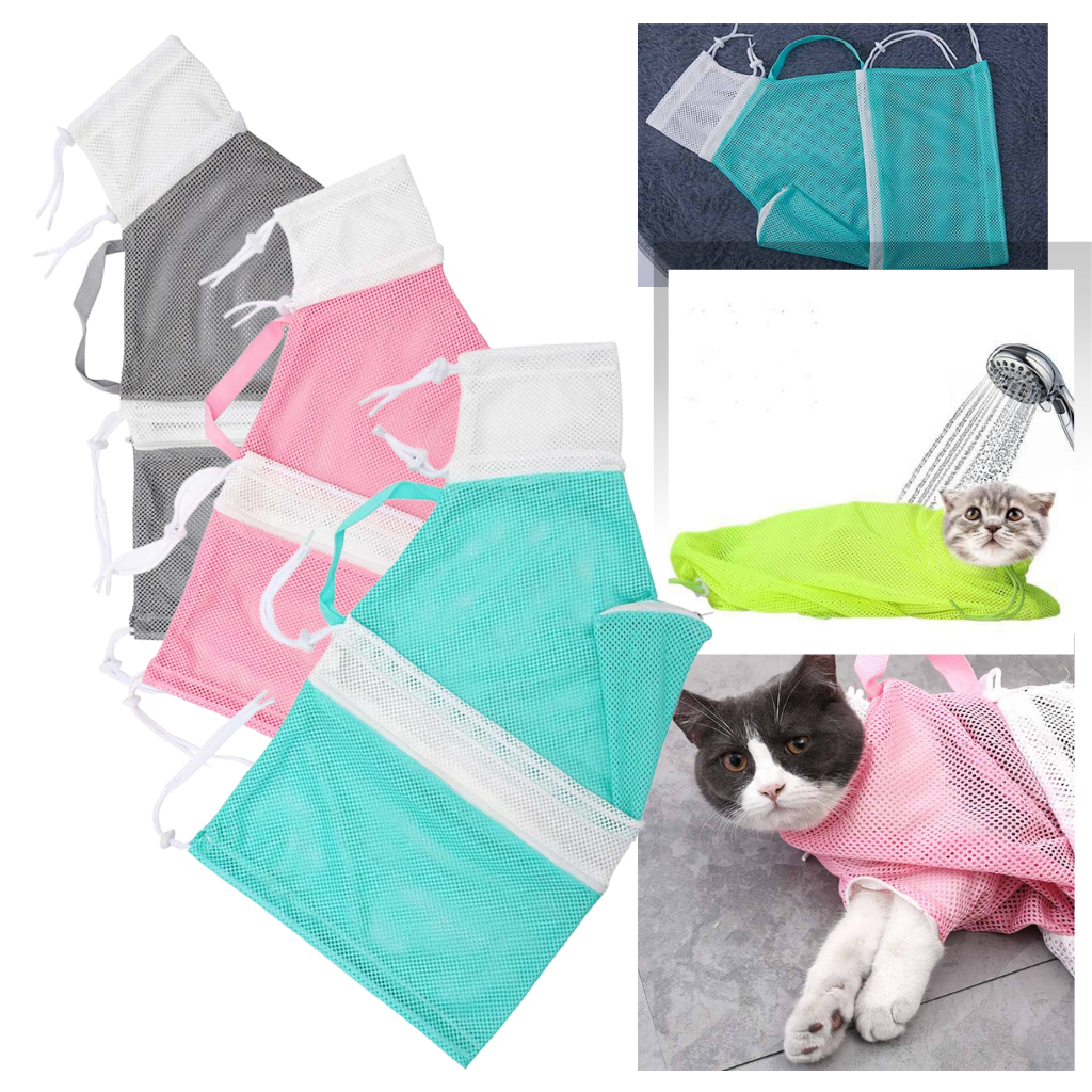 Multi-function Pet Grooming Mesh Bag - Ozerty