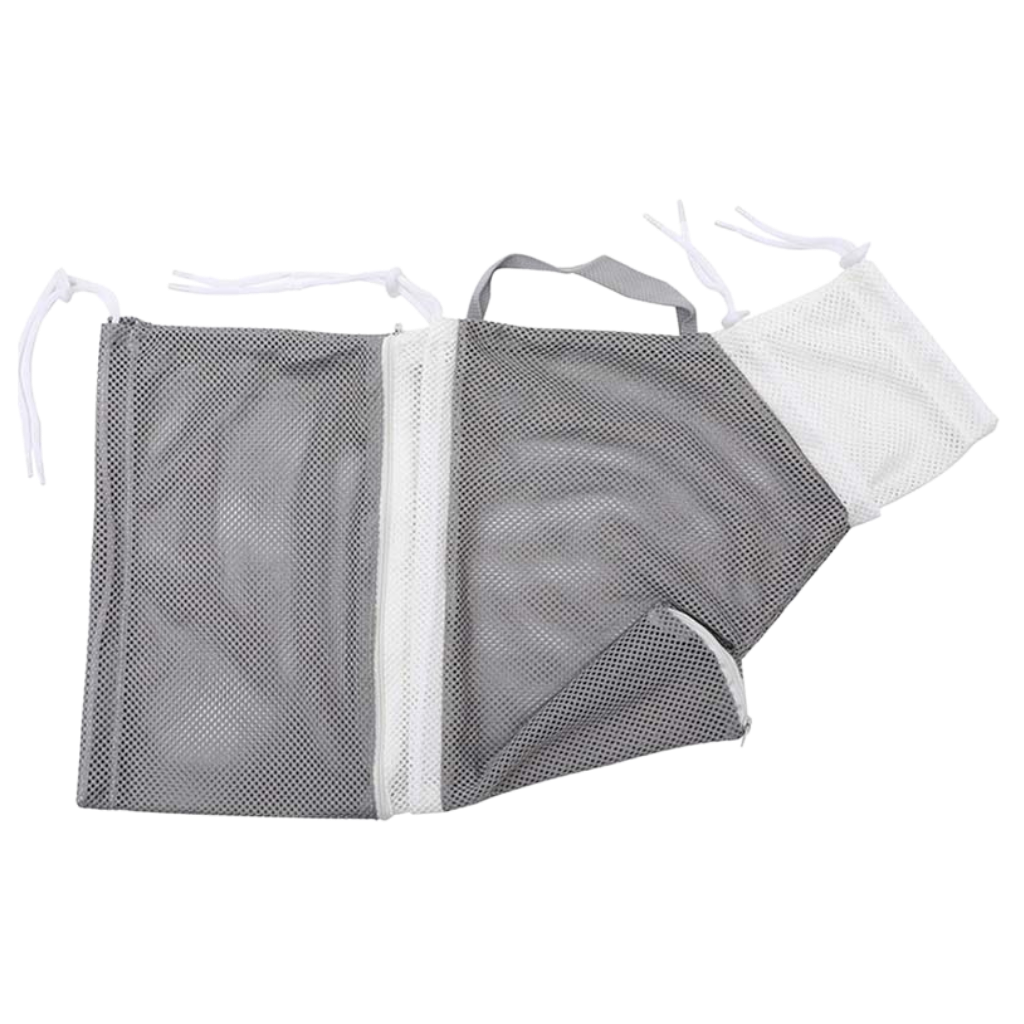 Multi-function Pet Grooming Mesh Bag -Grey - Ozerty