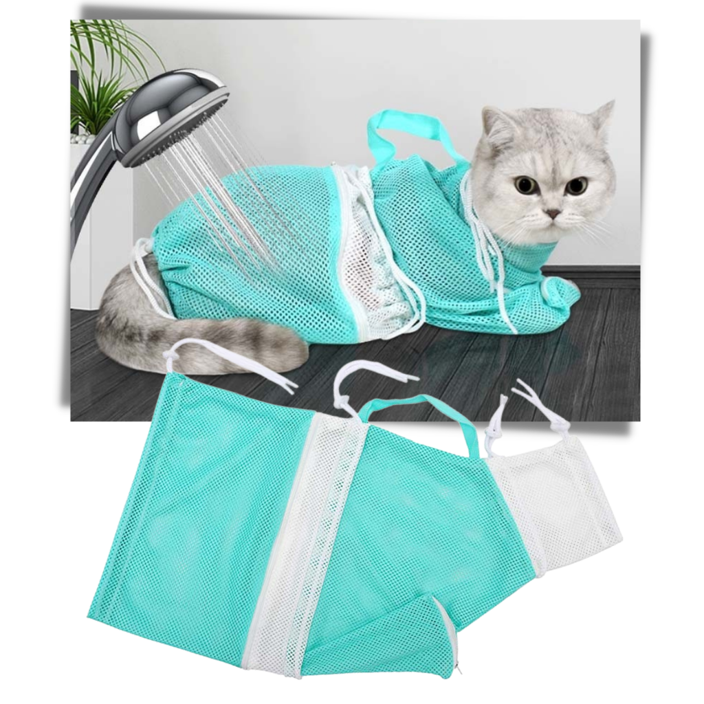 Multi-function Pet Grooming Mesh Bag - Ozerty