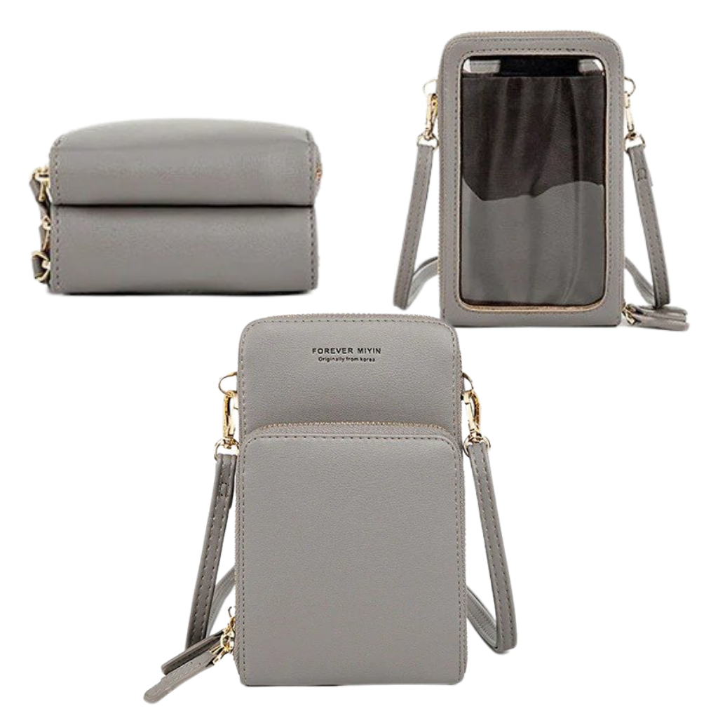 Multi pockets touchscreen crossbody bag - Ozerty