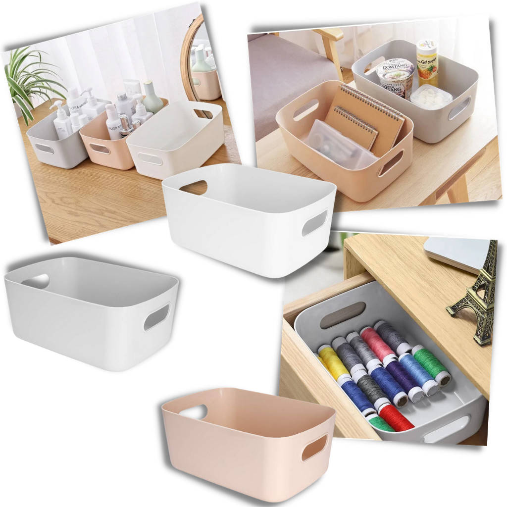 Multipurpose Storage Plastic Basket - Ozerty