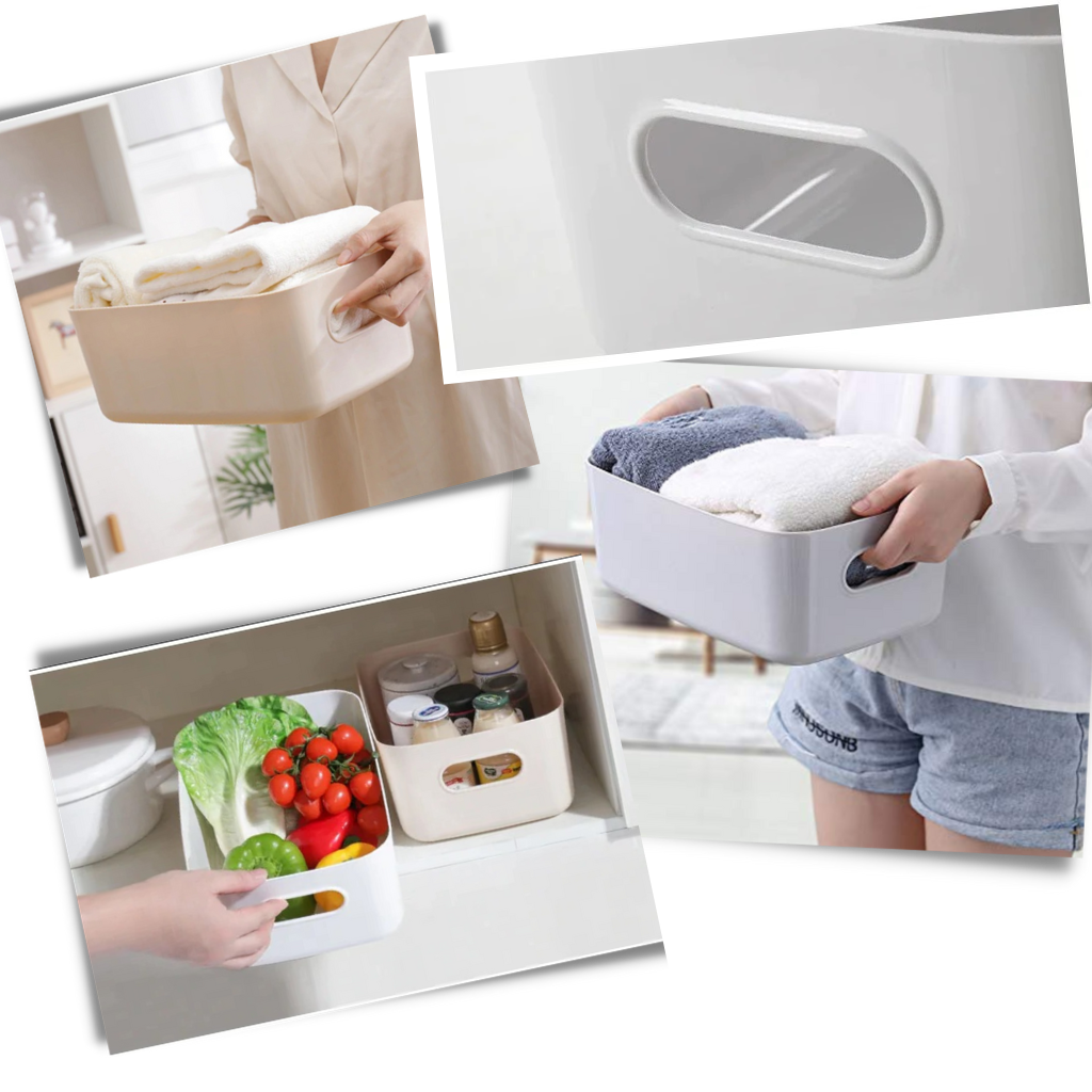 Multipurpose Storage Plastic Basket - Ozerty