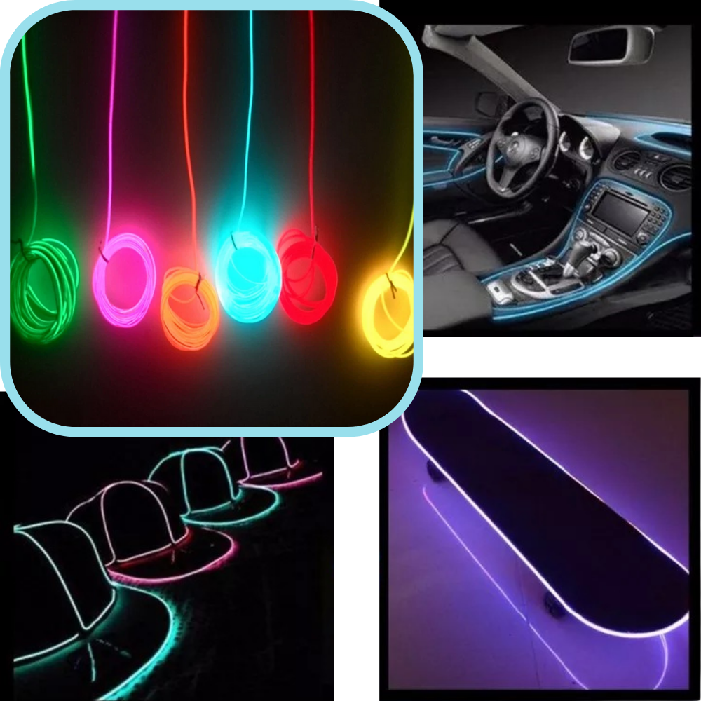 Neon LED Wire Colorful - Ozerty