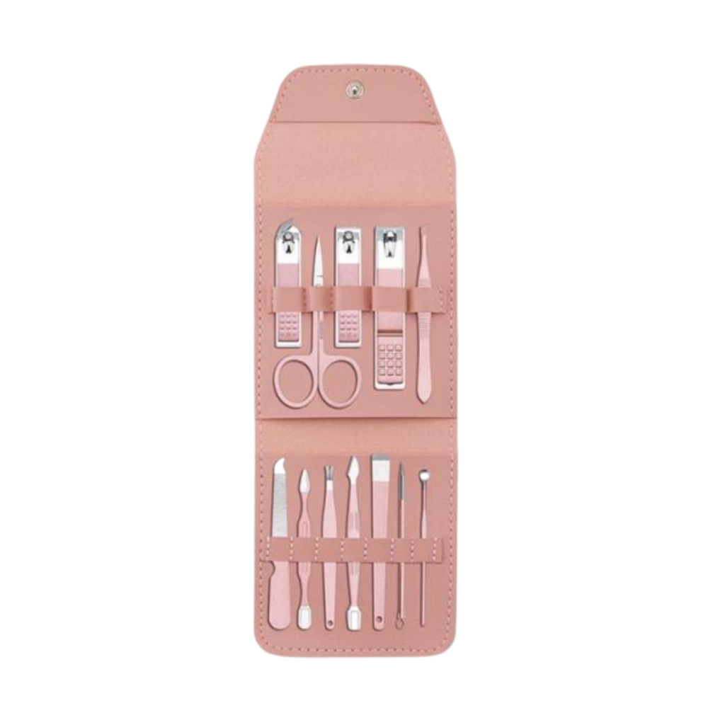 Portable Manicure Set -Rose Gold - Ozerty