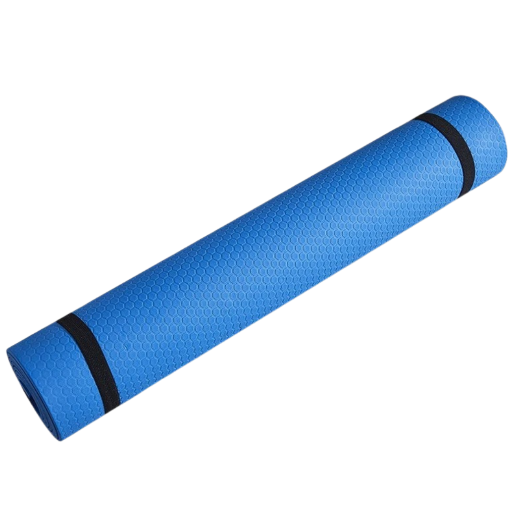 Non-Slip Travel Yoga Mat -Blue - Ozerty