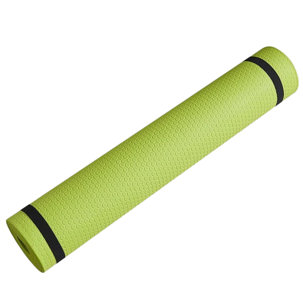 Non-Slip Travel Yoga Mat -Green - Ozerty