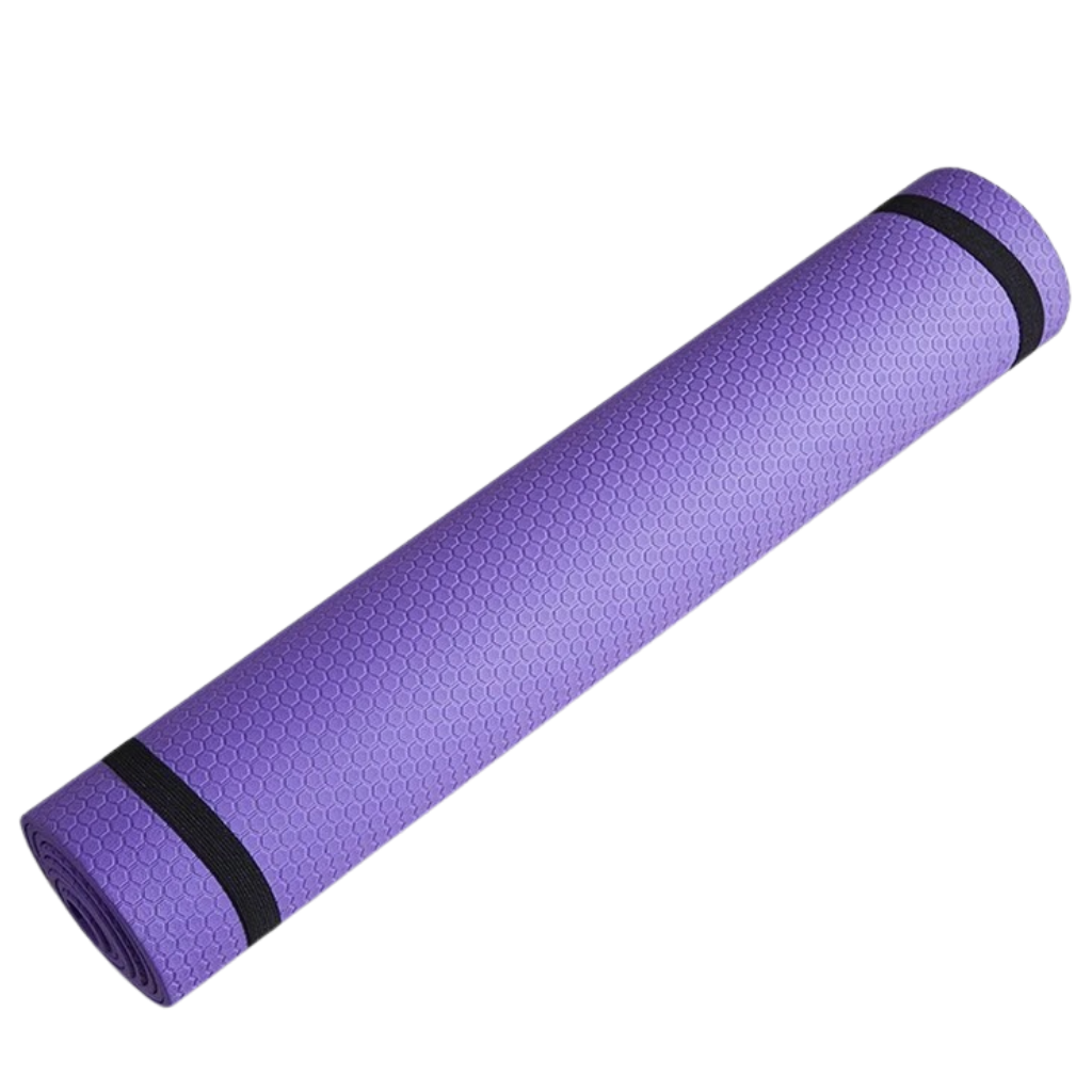 Non-Slip Travel Yoga Mat -Purple - Ozerty