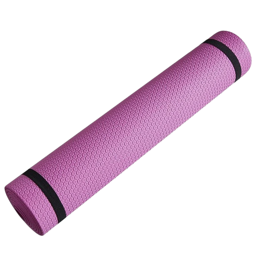 Non-Slip Travel Yoga Mat -Pink - Ozerty