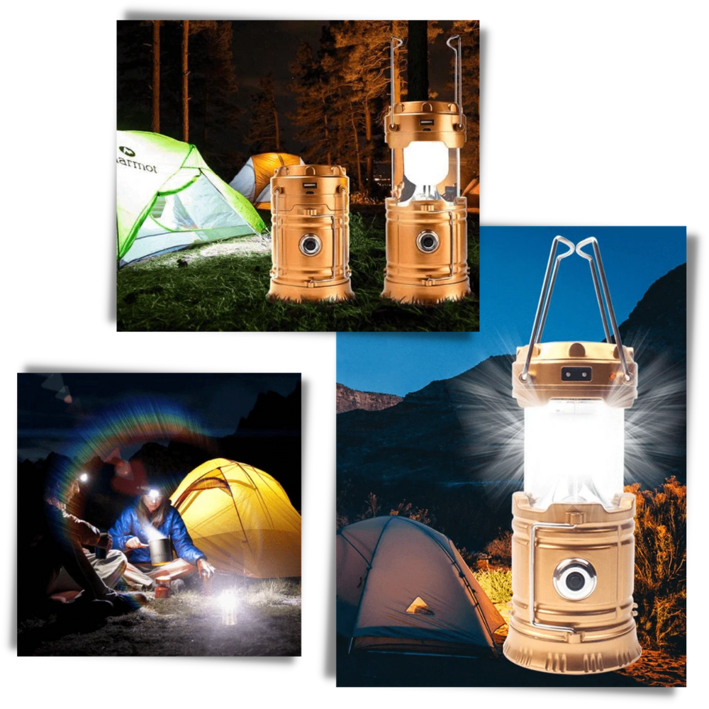 Multifunctional Solar-powered LED Lamp - Ozerty