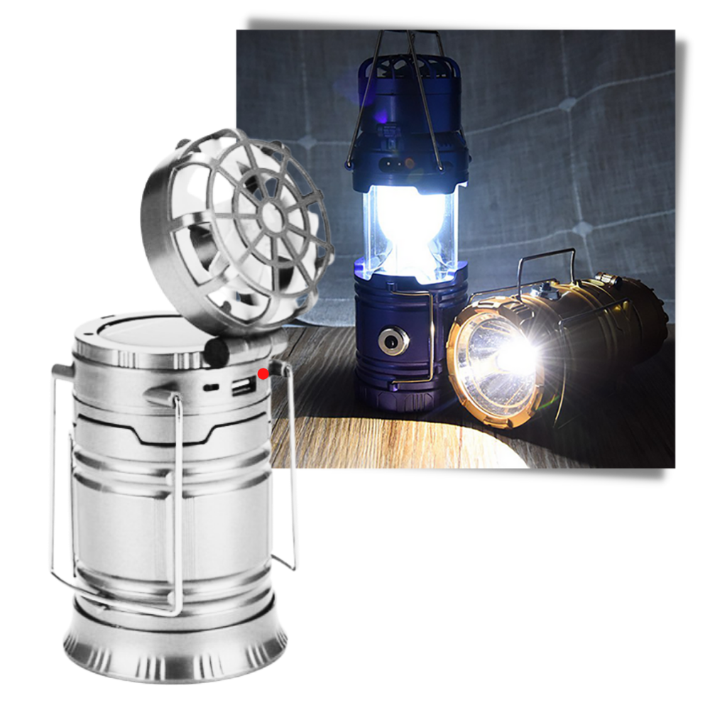 Multifunctional Solar-powered LED Lamp - Ozerty