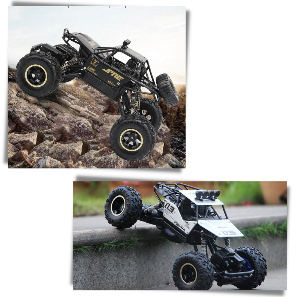 Off-Road 4WD Remote-Controlled Car - Ozerty