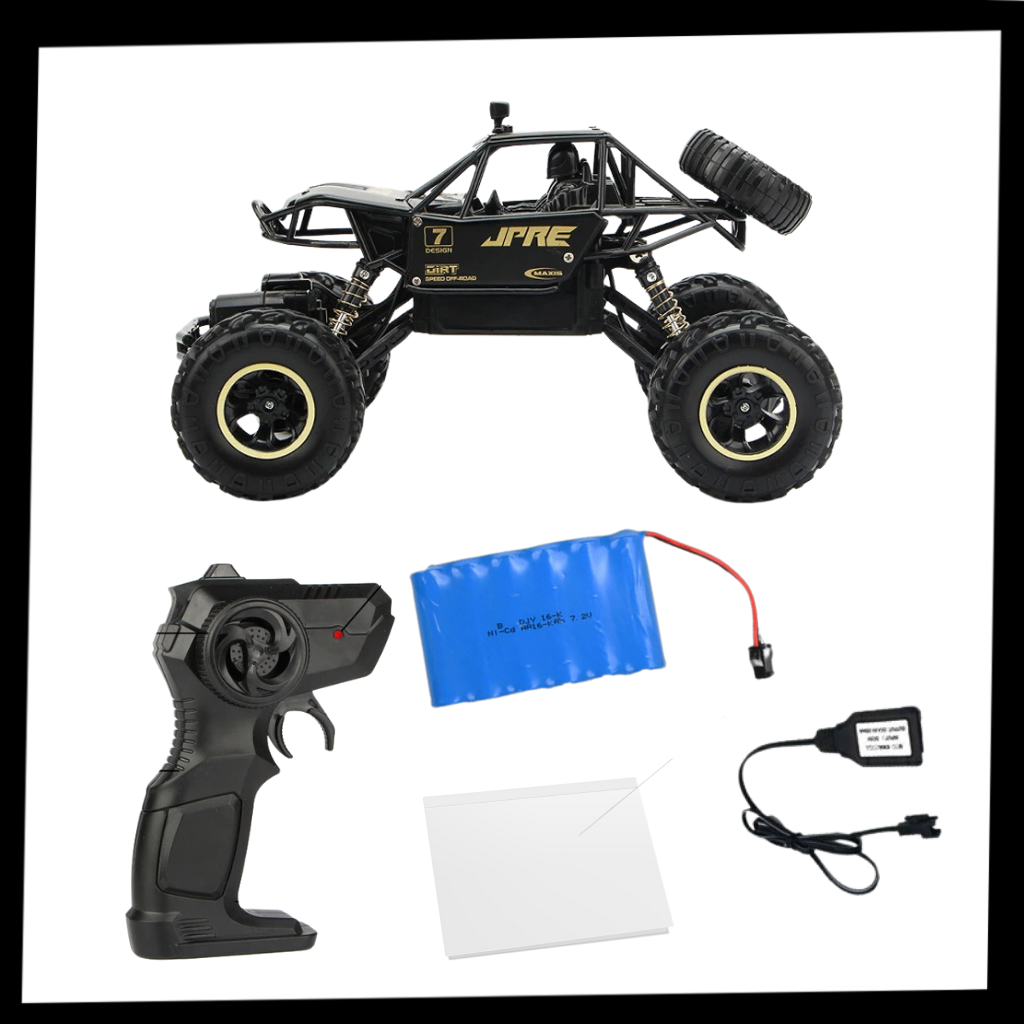 Off-Road 4WD Remote-Controlled Car - Ozerty