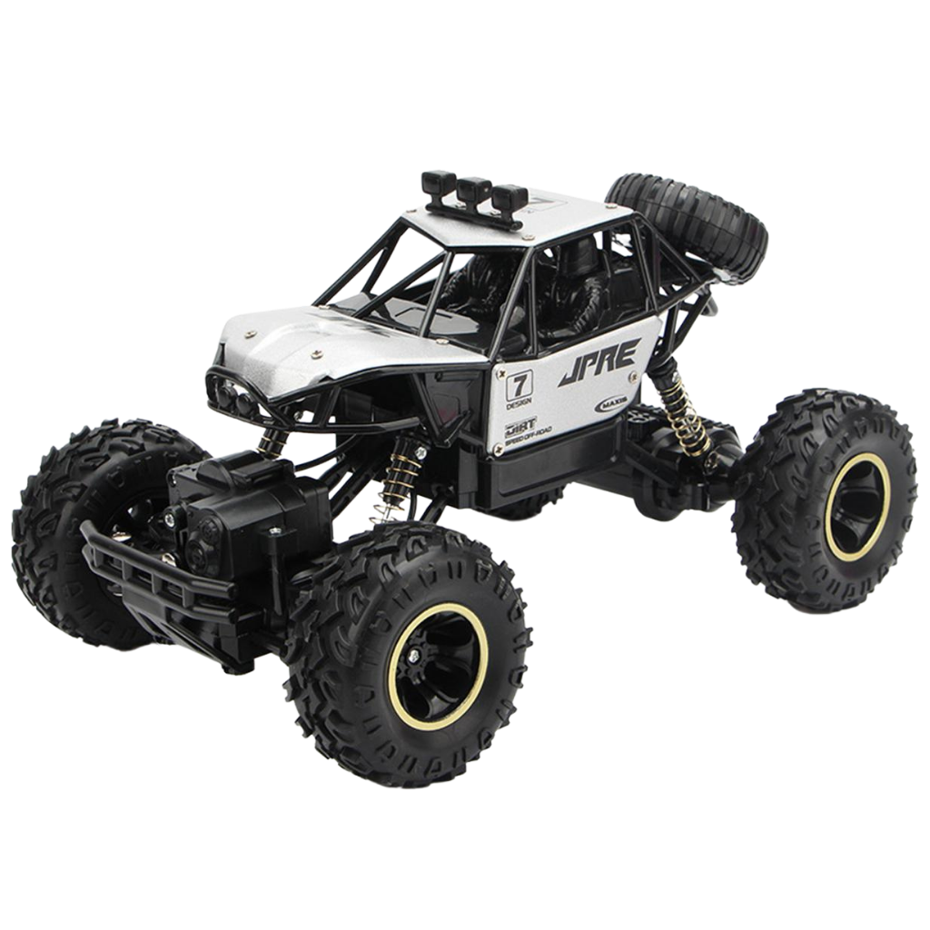 Off-Road 4WD Remote-Controlled Car -White - Ozerty