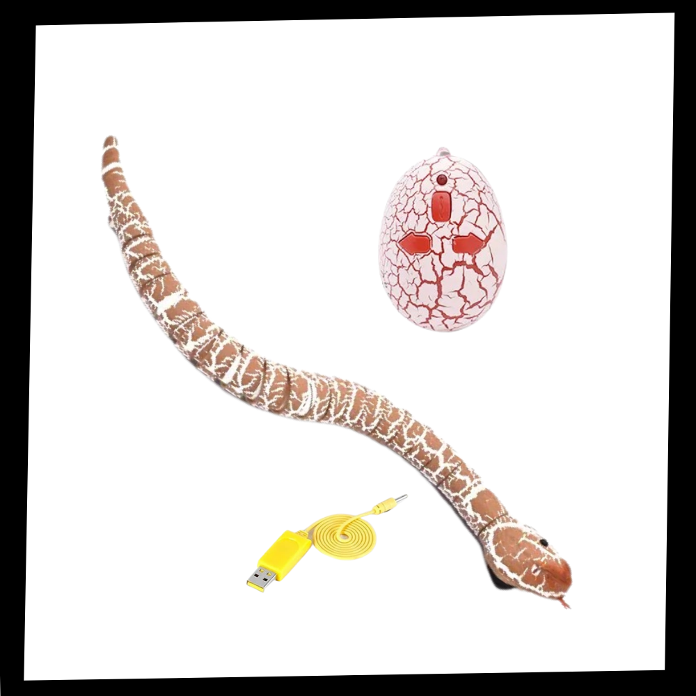 Remote control interactive snake toy for cat - Ozerty