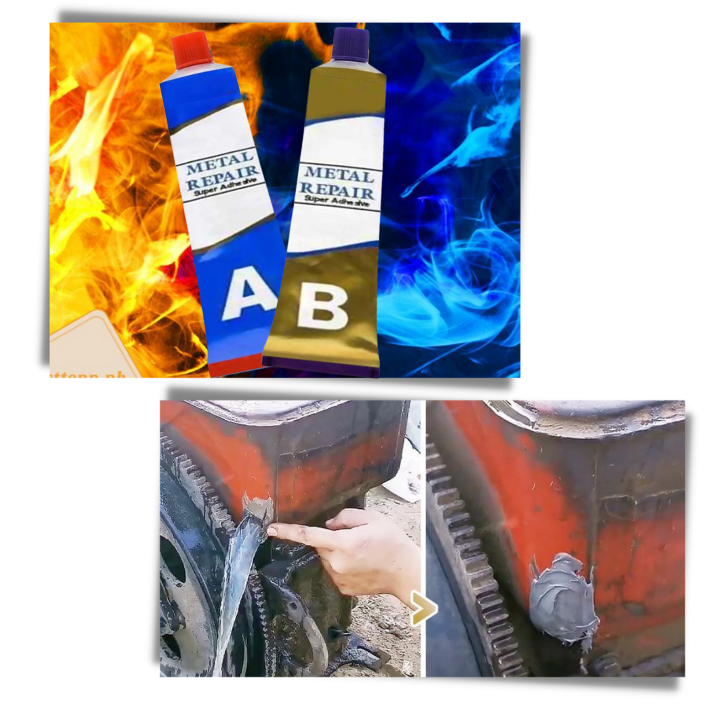 Industrial Metal Repair Paste - Ozerty