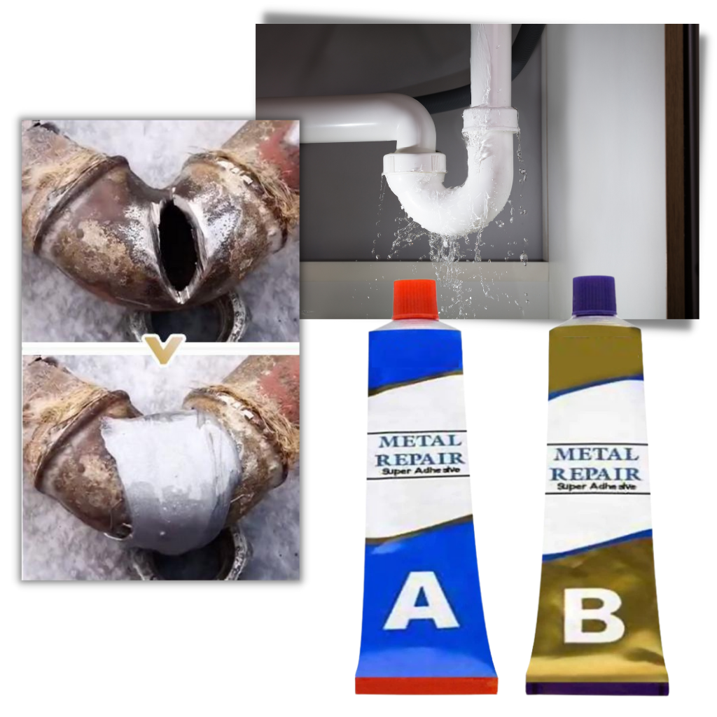 Industrial Metal Repair Paste - Ozerty