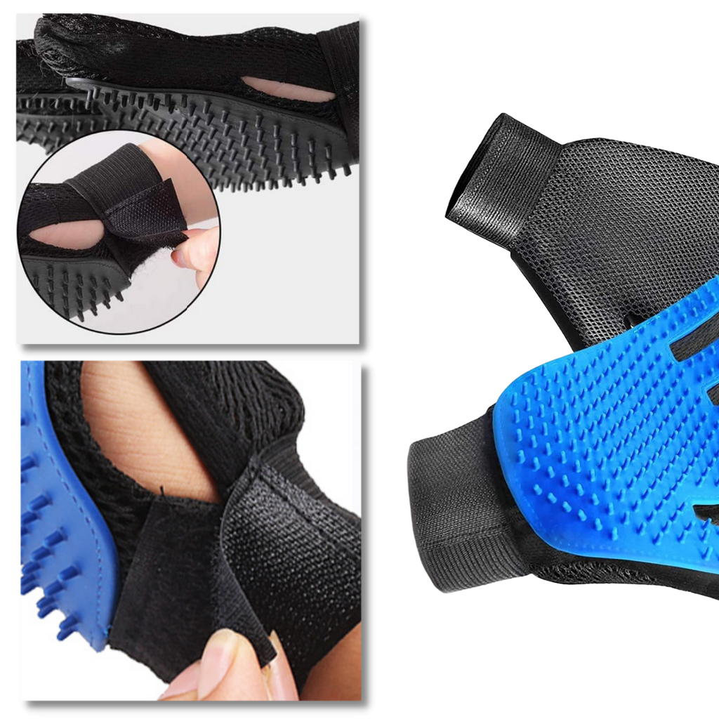 Pet Grooming Gloves (Pair) - Ozerty