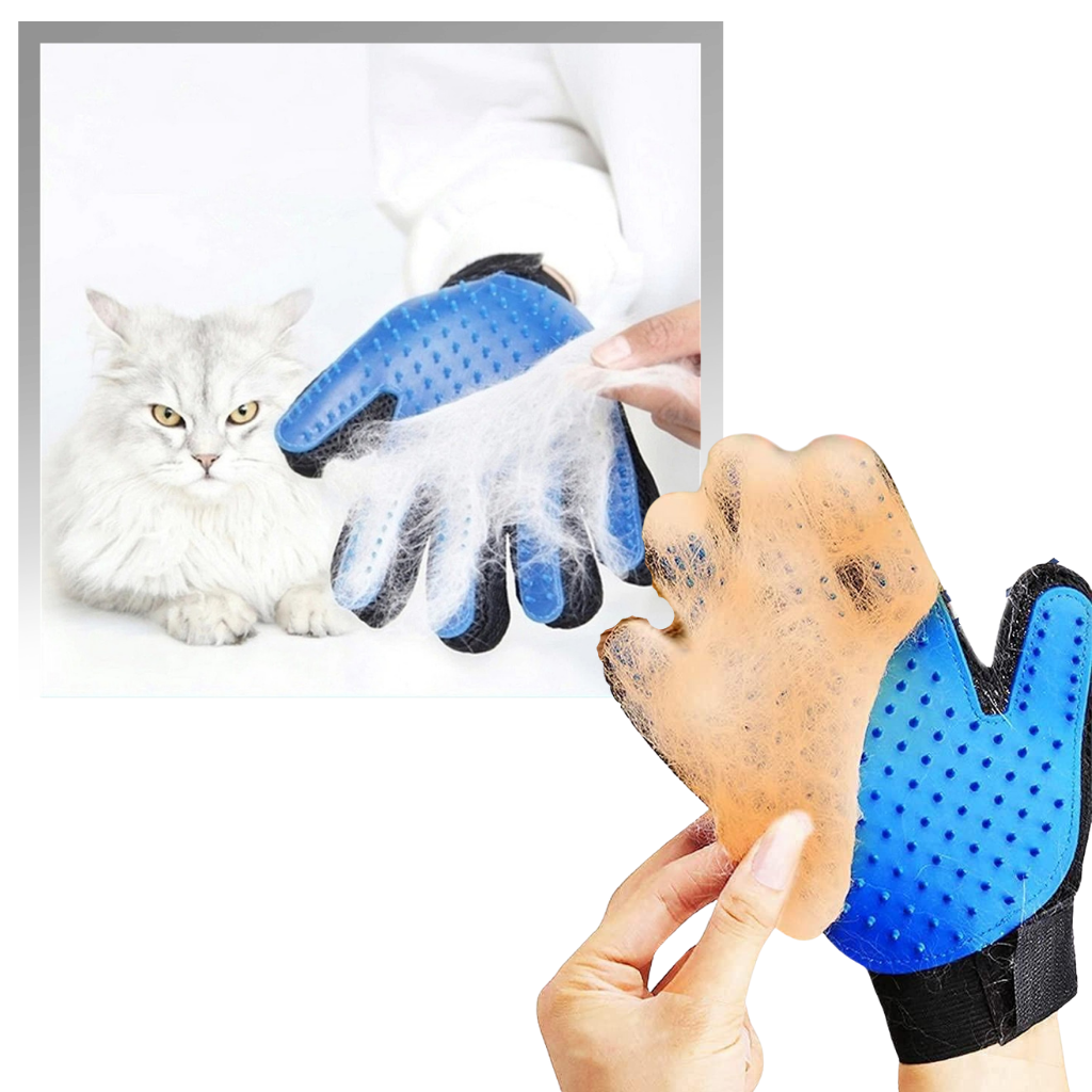 Pet Grooming Gloves (Pair) - Ozerty