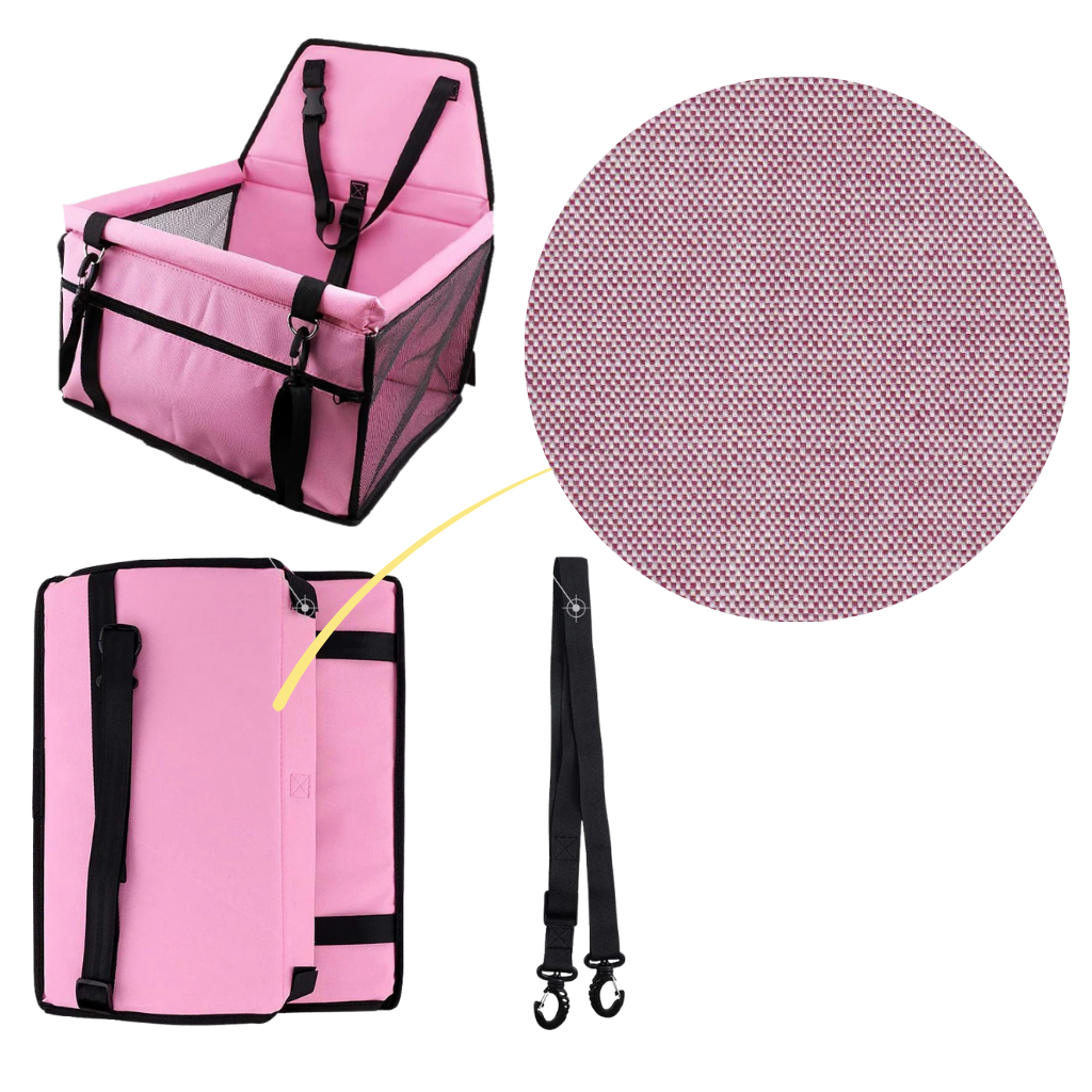 Pet dog car carrier adjustable seat - Ozerty