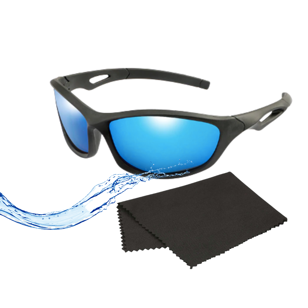 Polarized Sports Kids Sunglasses with Strap - Ozerty