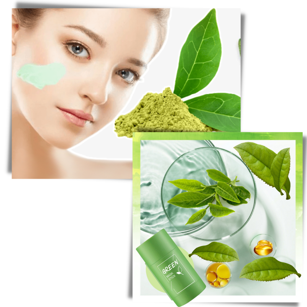 Poreless deep cleansing remove blackhead green tea mask - Ozerty