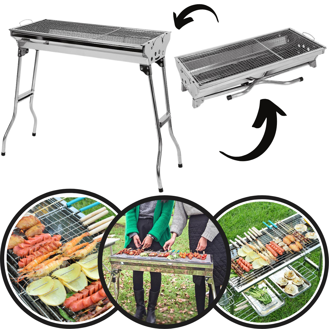 Portable BBQ Charcoal Grill - Ozerty