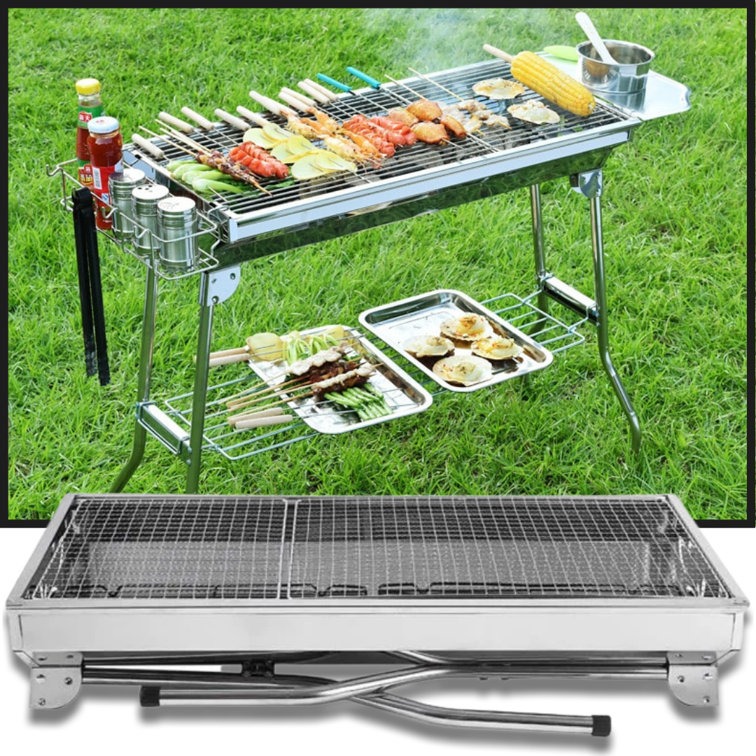 Portable BBQ Charcoal Grill - Ozerty