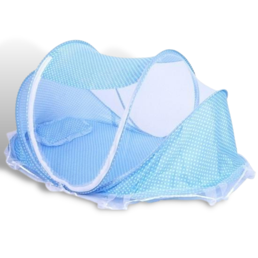 Portable Baby anti-mosquito Bed -Blue - Ozerty