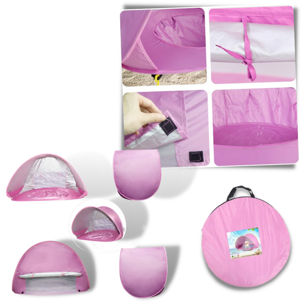 Portable Baby Beach Tent with Mini Pool - Ozerty