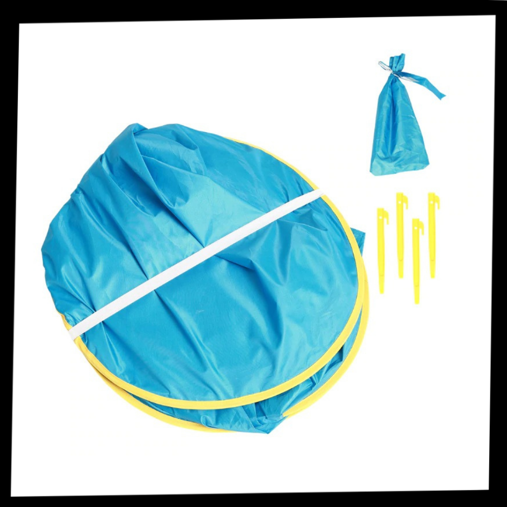 Portable Baby Beach Tent with Mini Pool - Ozerty