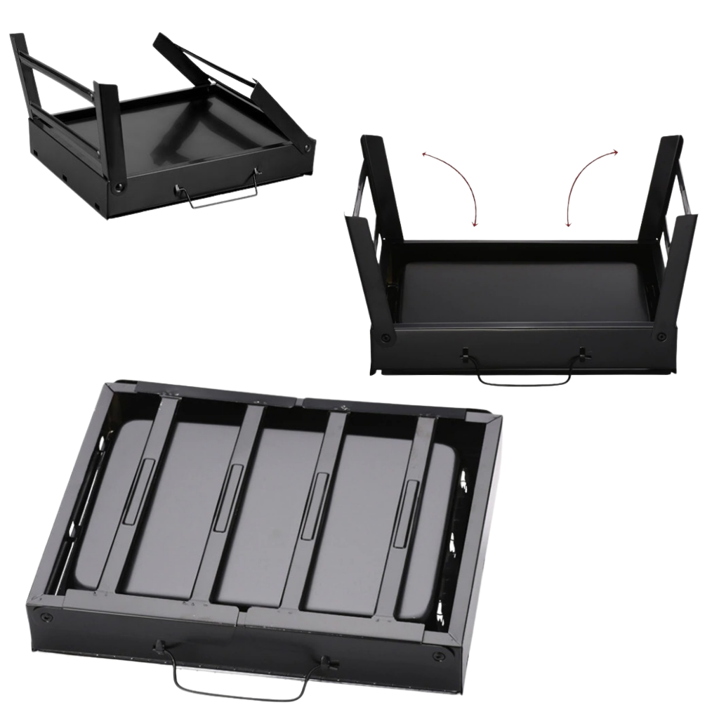 Portable Folding Tabletop Barbecue Grill - Ozerty