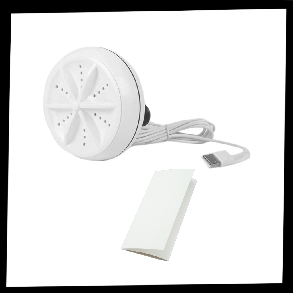Portable ultrasonic dishwasher & laundry machine - Ozerty